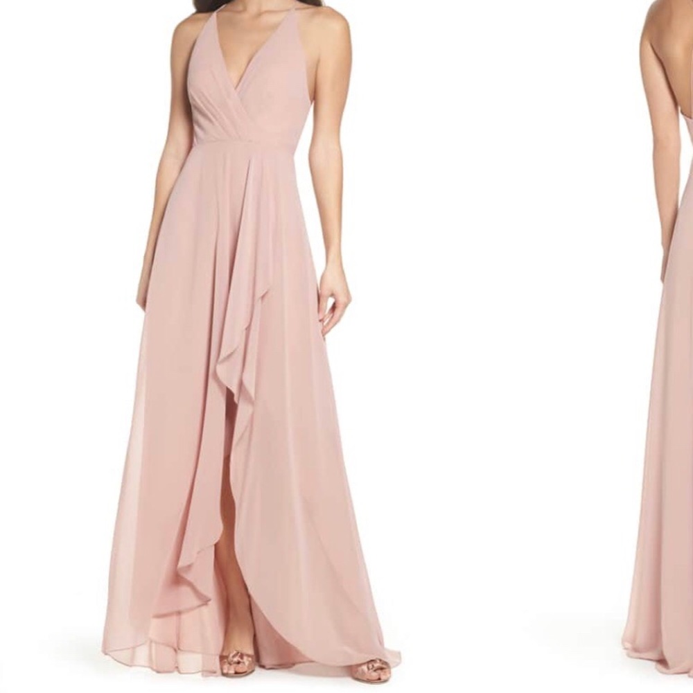 Jenny Yoo Farrah Dress in Whipped Apricot